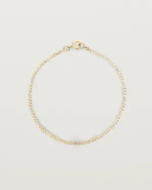 Figaro Chain Bracelet | Bold