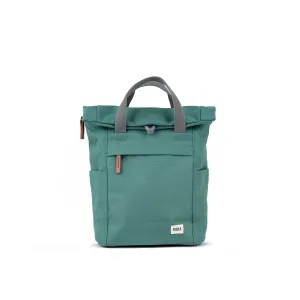 Finchley A Small Recycled Canvas Backpack - Sage