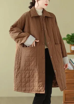 Fine Cotton Filled Coat Winter
