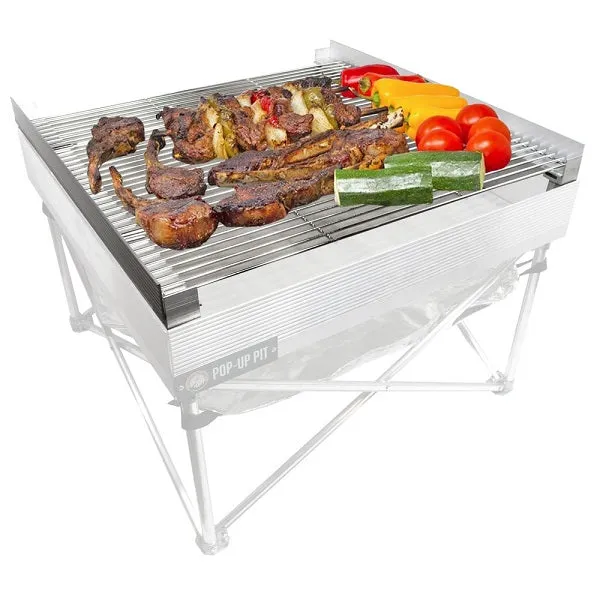 Fireside Outdoor Quad-Fold Grill