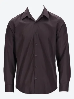 Fitted clean minimal details shirt