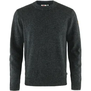Fjällräven Men&#x27;s Övik Round-neck Sweater Dark Grey | Buy Fjällräven Men&#x27;s Övik Round-neck Sweater Dark Grey here | Outnorth