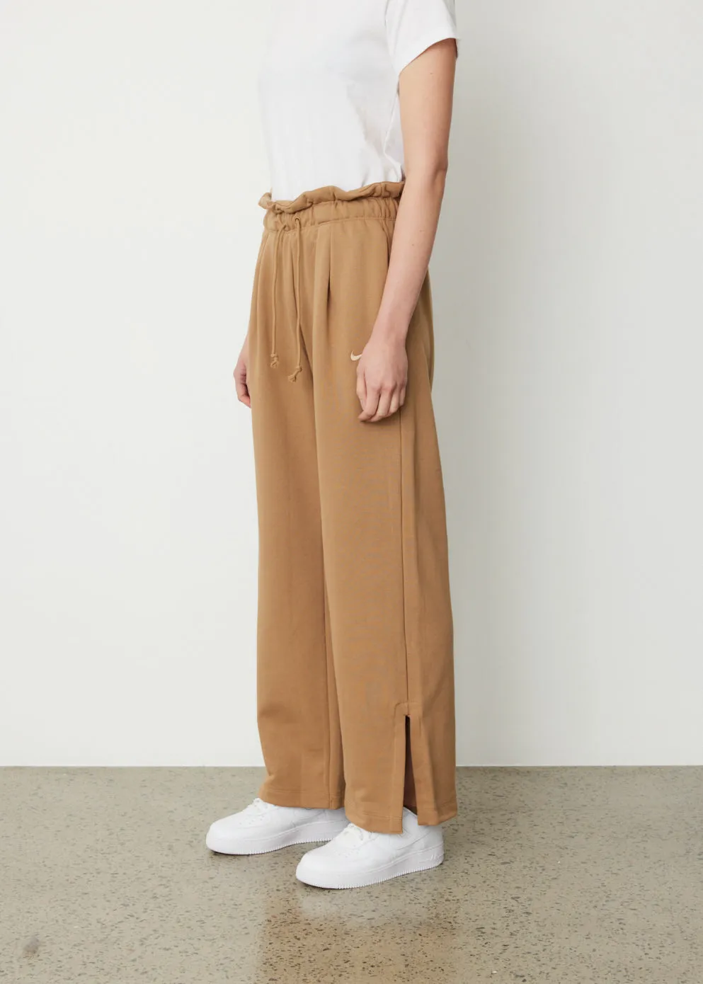 Fleece Open Hem Pants