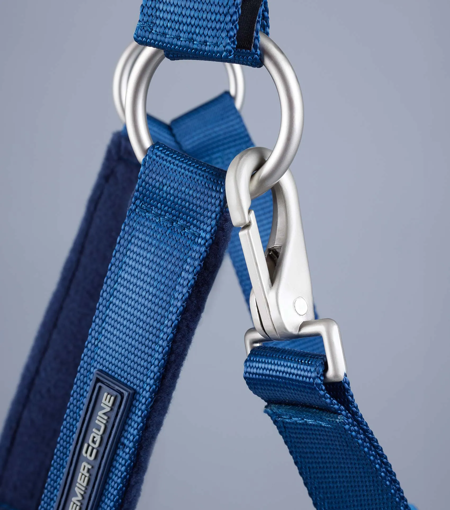 Fleece Padded Horse Head Collar Navy