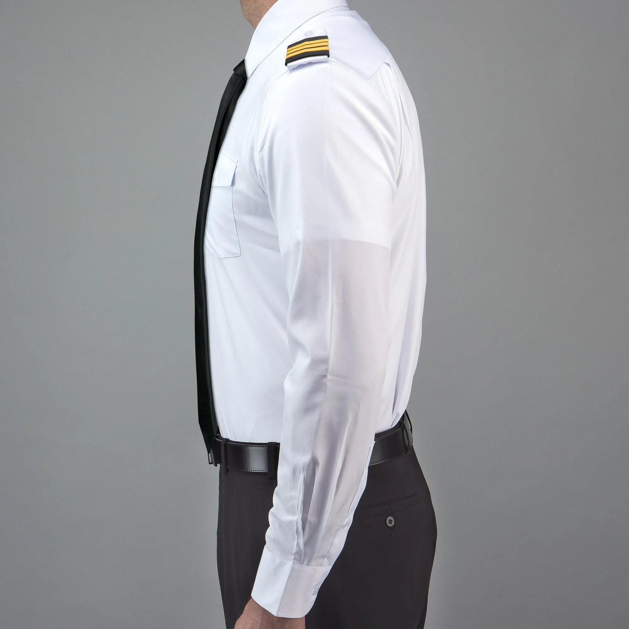 Flextech - Professional Pilot Shirt Long Sleeve Winged
