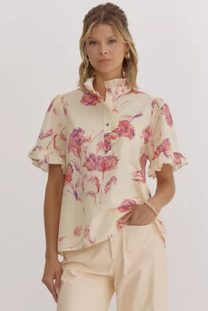 Floral Frenzy Top