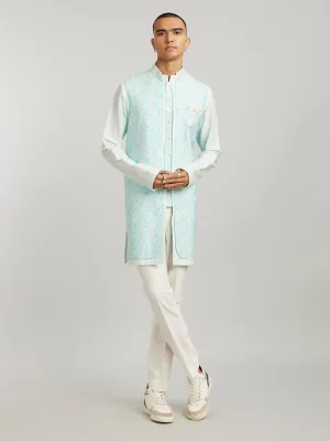 Foliage Layered Kurta Set - Santos