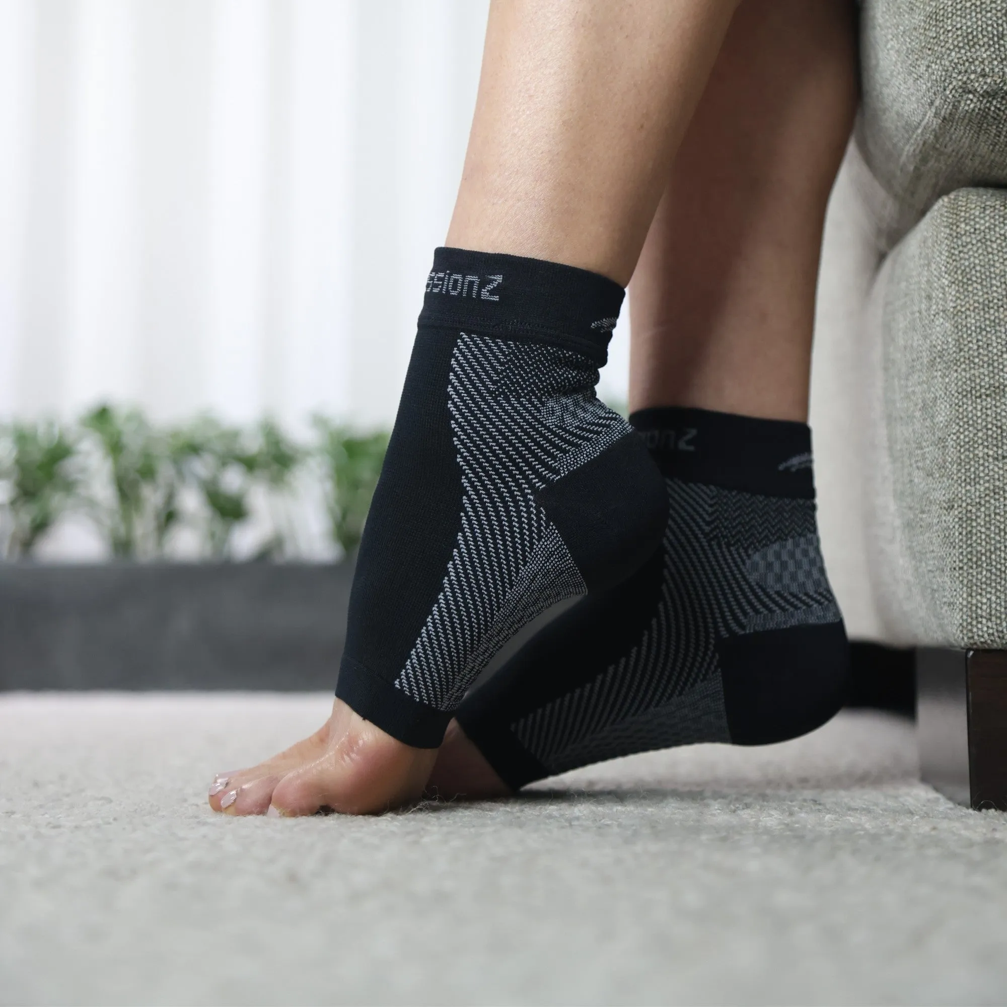 Foot Sleeves - Black 2 Pack