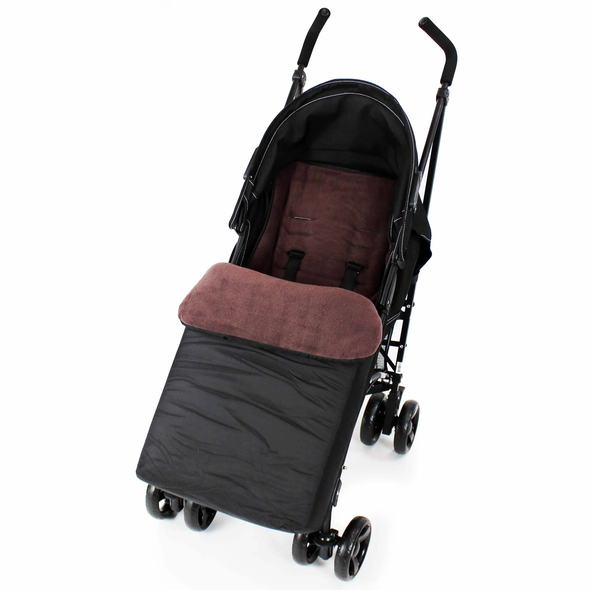 Footmuff  Buddy Jet For egg Tandem Stroller (Black/Gotham Black)