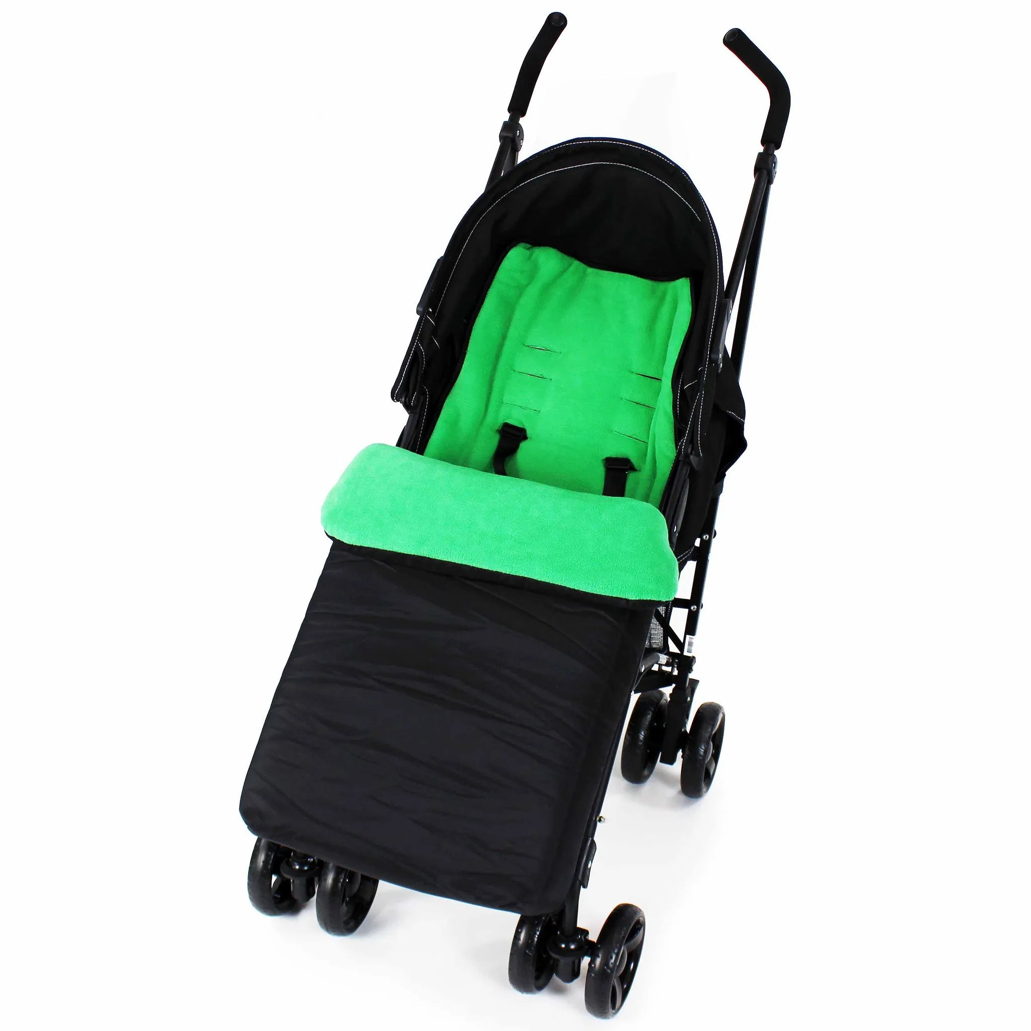 Footmuff  Buddy Jet For egg Tandem Stroller (Black/Gotham Black)