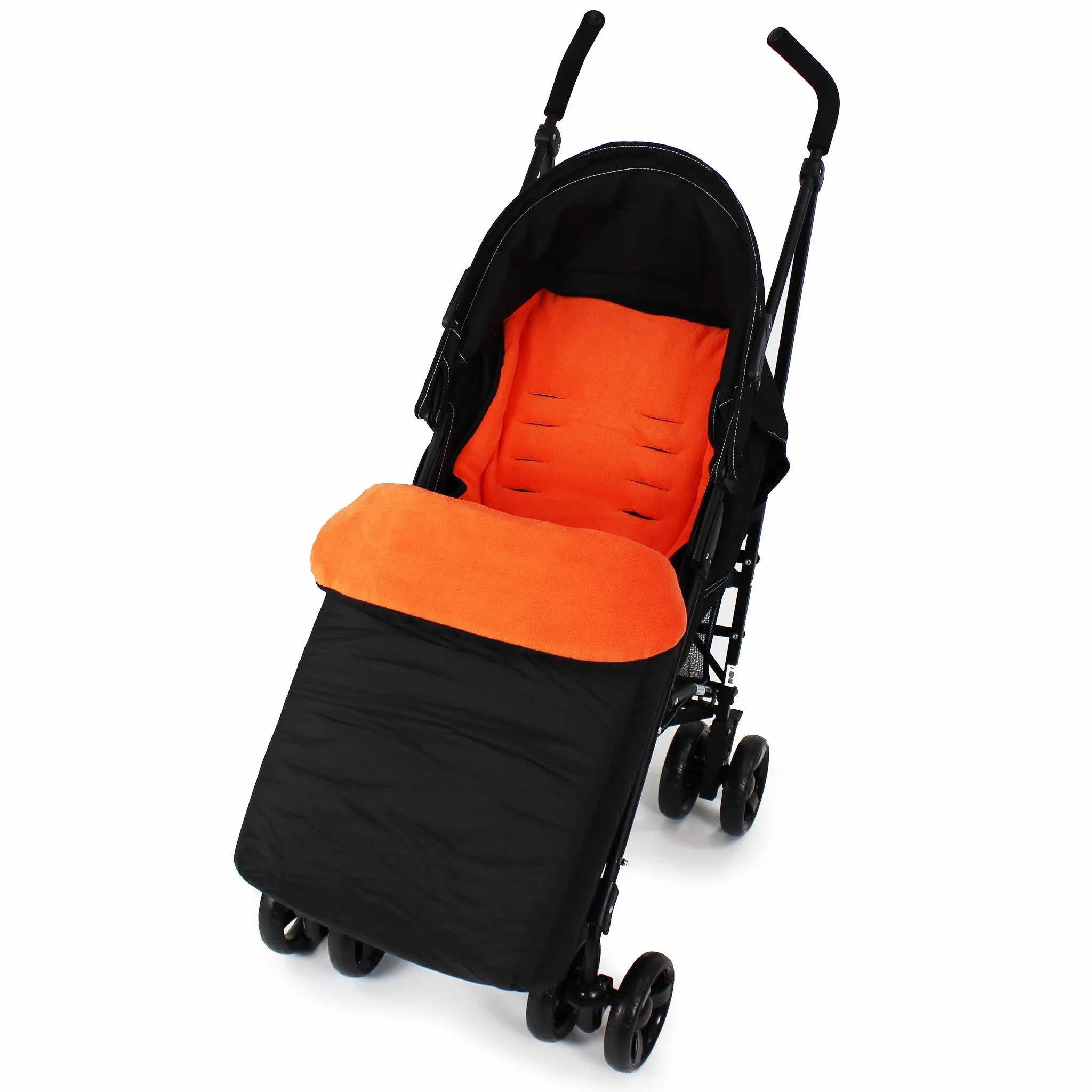 Footmuff  Buddy Jet For egg Tandem Stroller (Black/Gotham Black)
