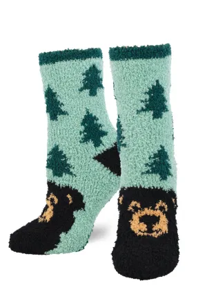 Forest Bear Cozy Women's Socks