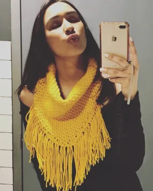 Wool Knit Scarf