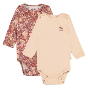 Foss 2-Pack Fluffy Bloom Bodysuits