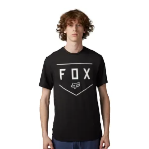 Fox Racing  Mens Shield Short Sleeve Tech Tee T-Shirt Casual Comfortable Black