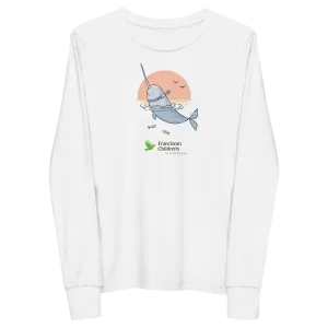 Franciscan Children's Unique Narwhal  - Youth Longsleeve Shirt