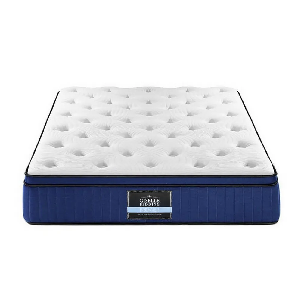 Franky Euro Top Cool Gel Pocket Spring Mattress 34cm Thick - Queen