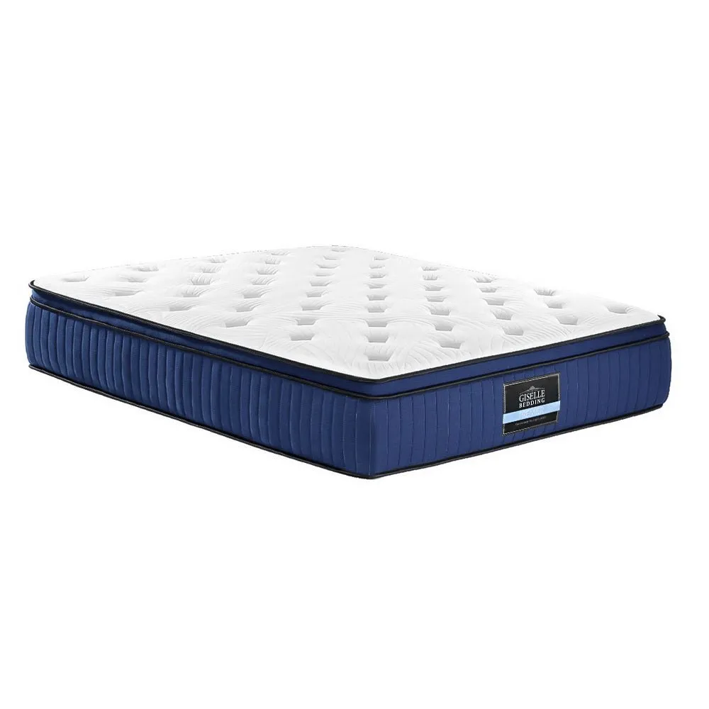 Franky Euro Top Cool Gel Pocket Spring Mattress 34cm Thick - Queen