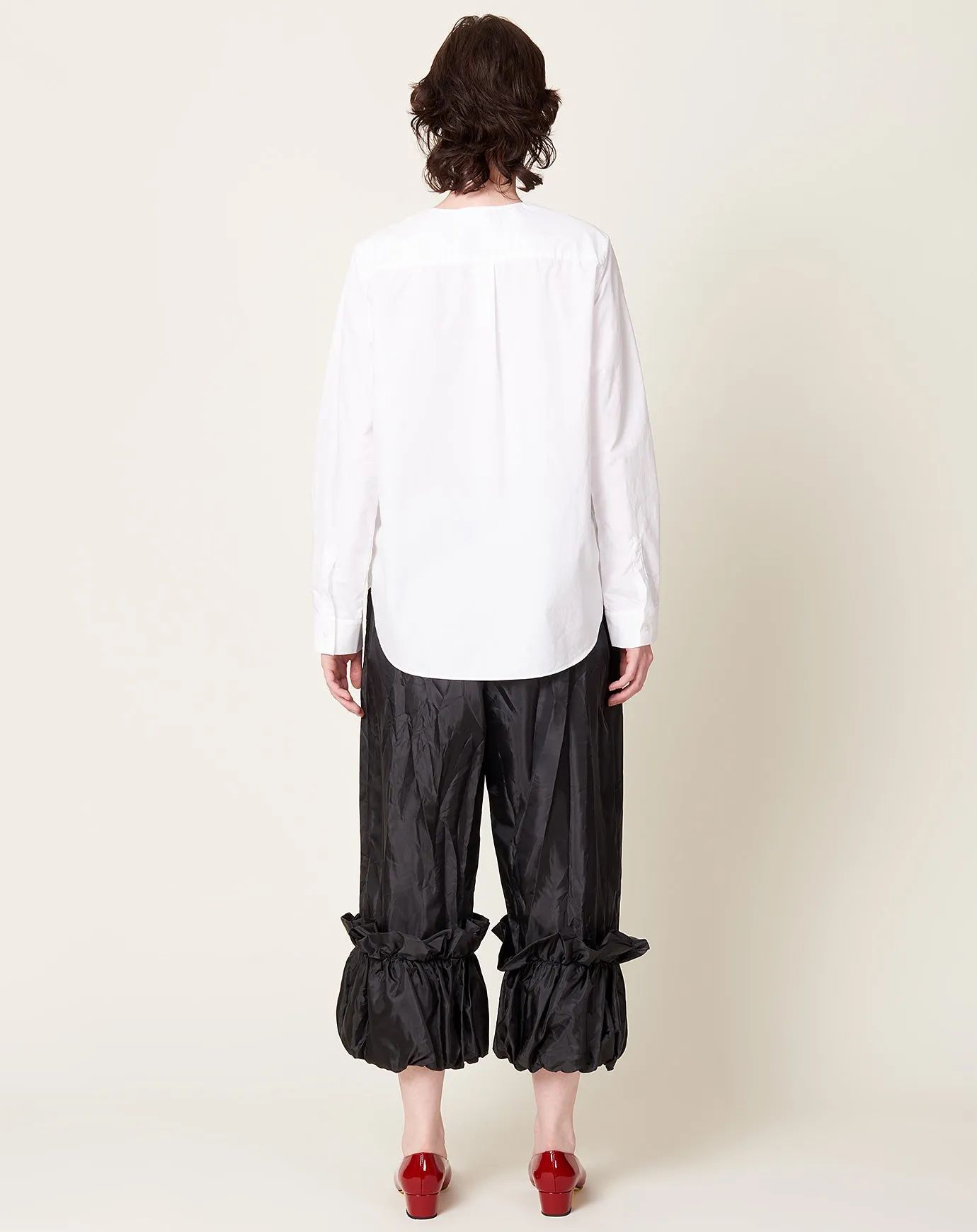 Frill Pant in Black