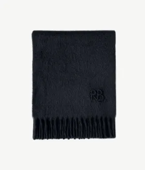 Fringed Alpaca-blend Scarf Max
