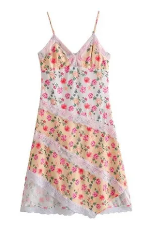 FRITA FLORAL MIDI DRESS
