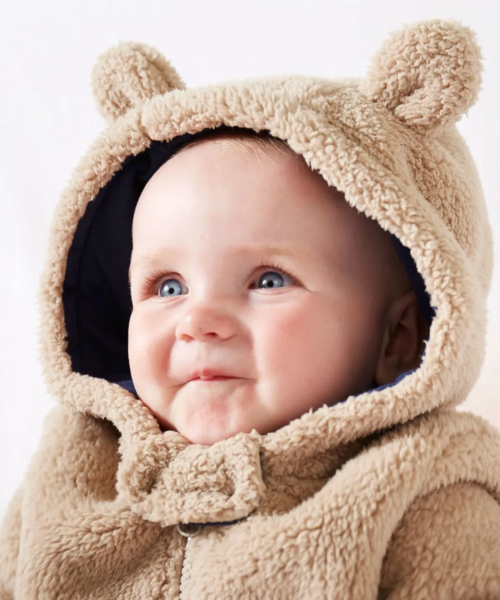 Frugi Toasty Ted Snuggle Suit - Twig