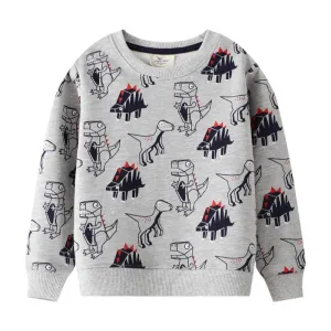 Full Sleeve Dino Boys Sweatshirt