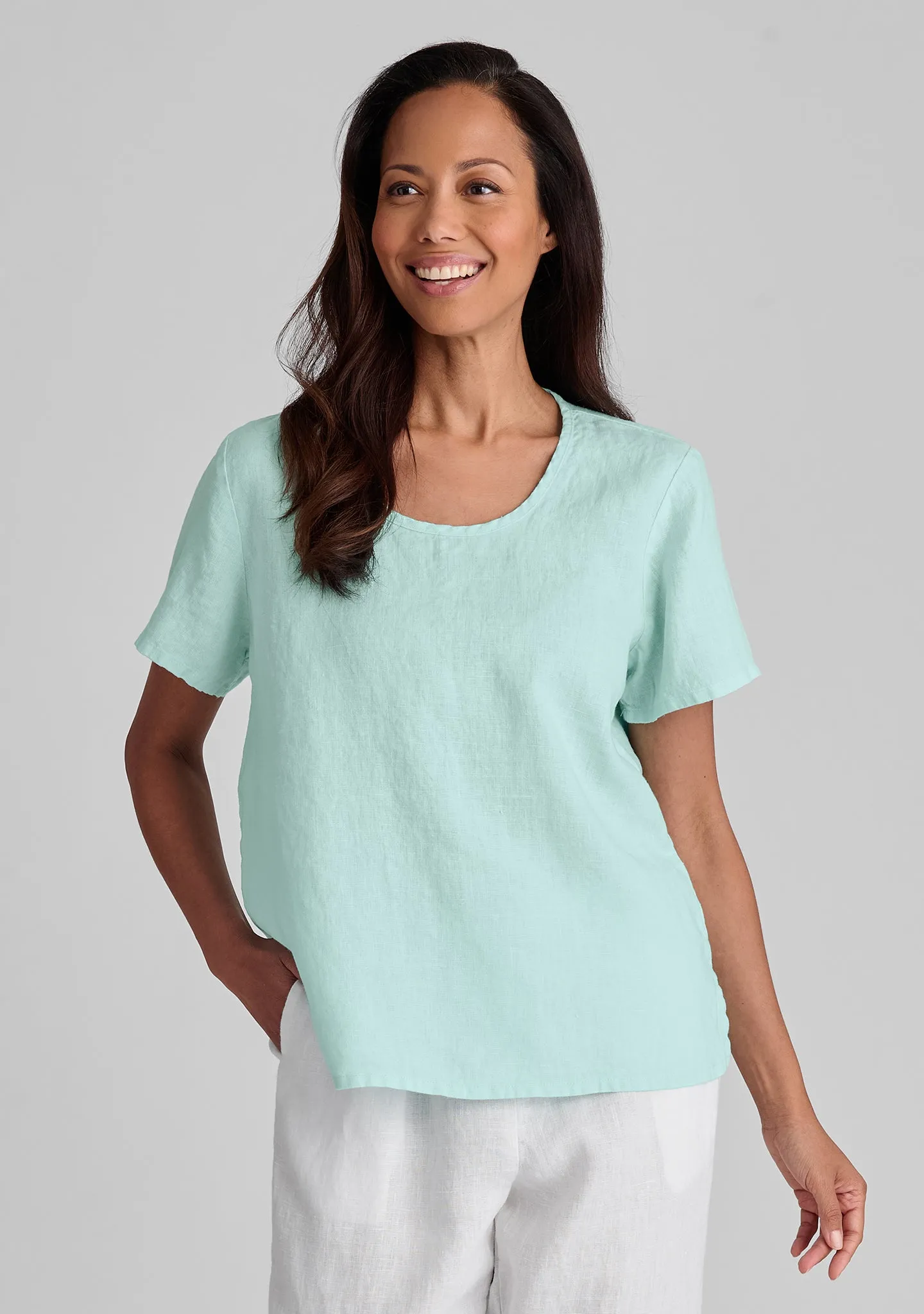 Fundamental Tee - Linen T Shirt