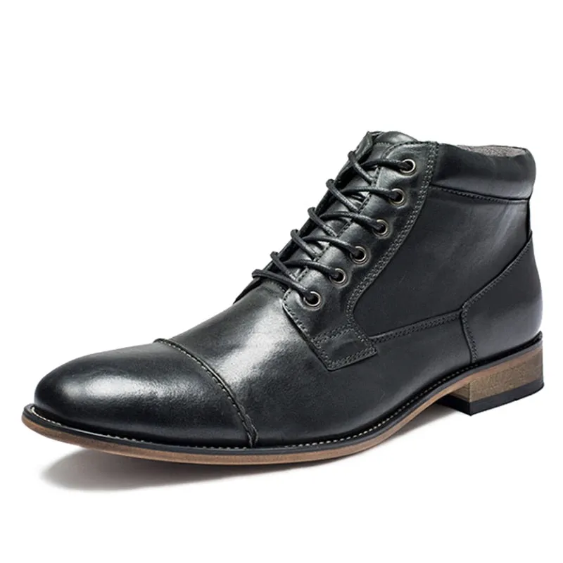 Funki Buys | Boots | Men's Luxury Leather Chukka Ankle Boot