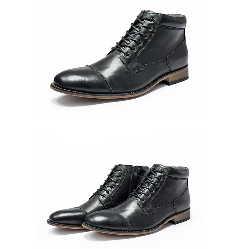 Funki Buys | Boots | Men's Luxury Leather Chukka Ankle Boot