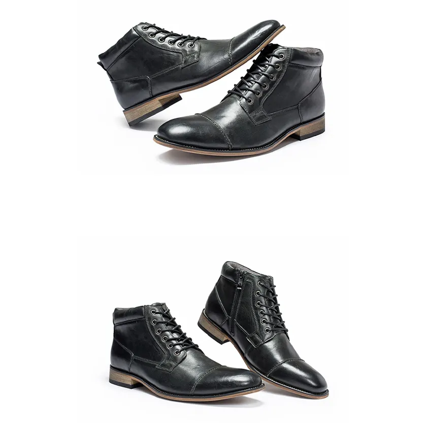 Funki Buys | Boots | Men's Luxury Leather Chukka Ankle Boot