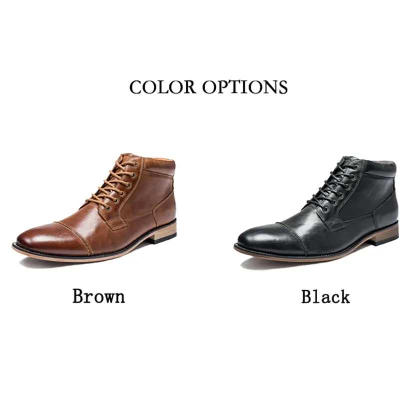 Funki Buys | Boots | Men's Luxury Leather Chukka Ankle Boot