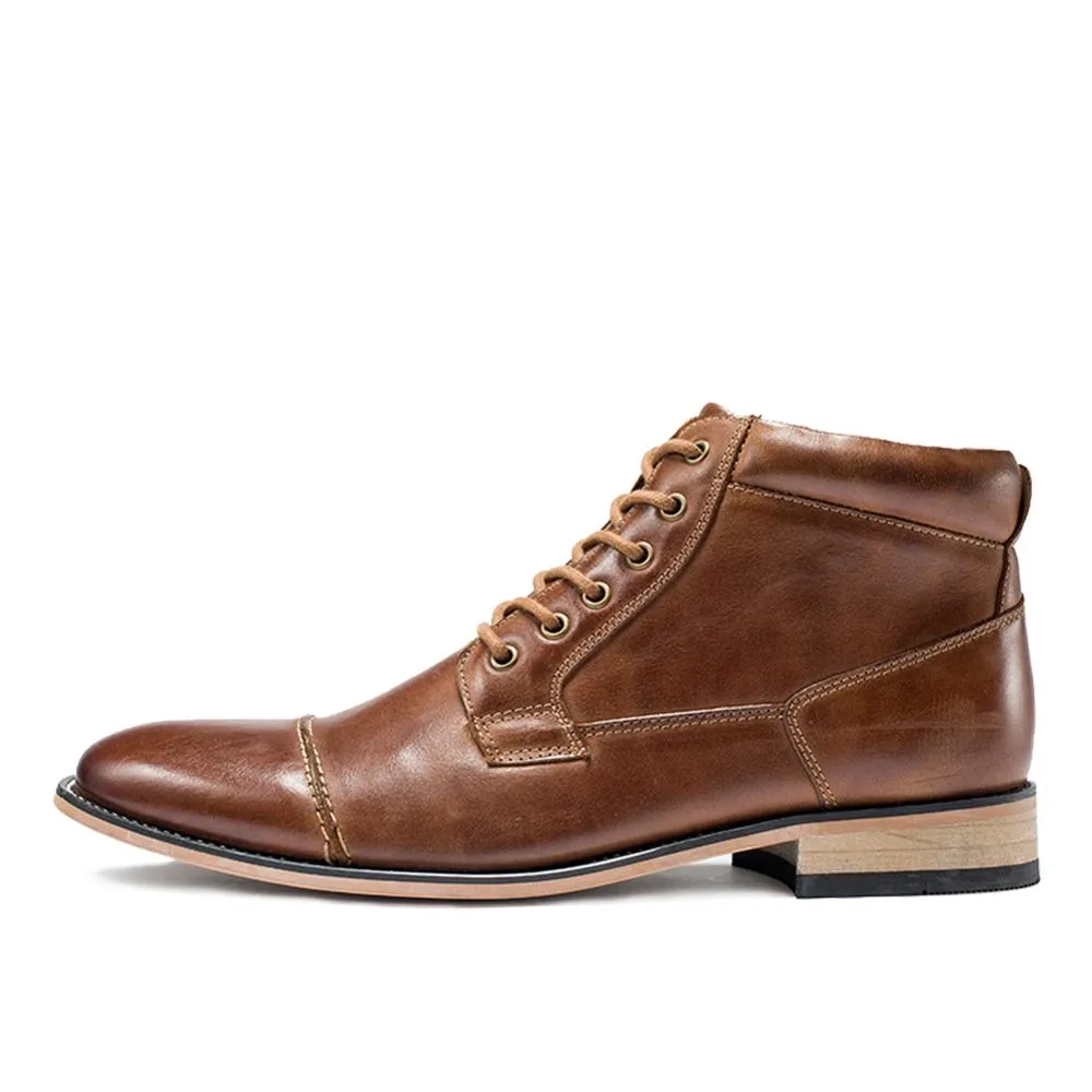 Funki Buys | Boots | Men's Luxury Leather Chukka Ankle Boot