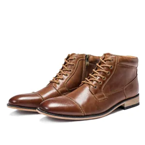 Funki Buys | Boots | Men's Luxury Leather Chukka Ankle Boot