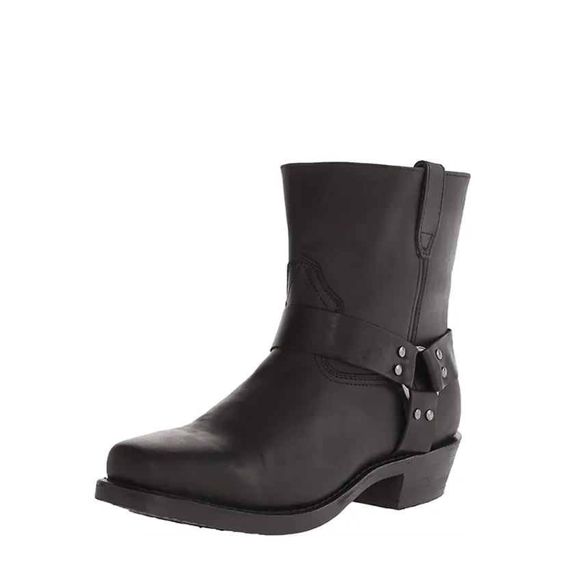 Funki Buys | Boots | Men's Vintage Tan Cowboy Biker Boots