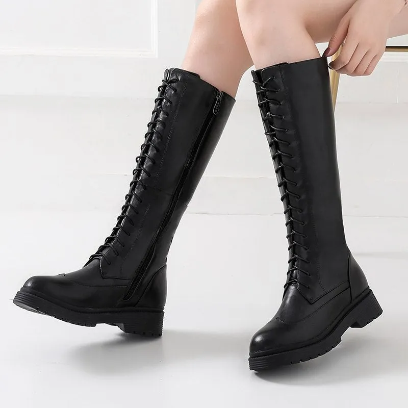 Funki Buys | Boots | Women's Leather Winter Boots | Sheep Skin