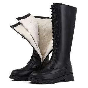 Funki Buys | Boots | Women's Leather Winter Boots | Sheep Skin