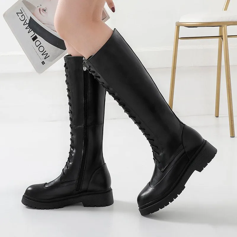 Funki Buys | Boots | Women's Leather Winter Boots | Sheep Skin