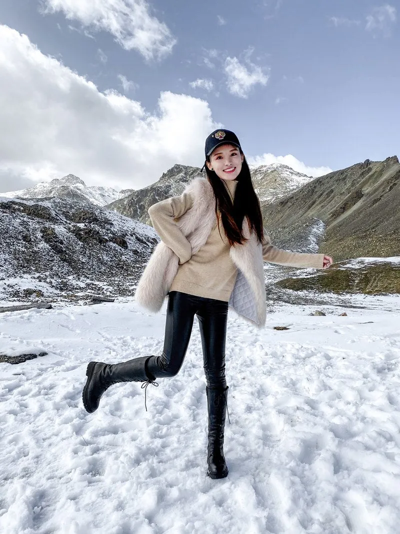 Funki Buys | Boots | Women's Leather Winter Boots | Sheep Skin
