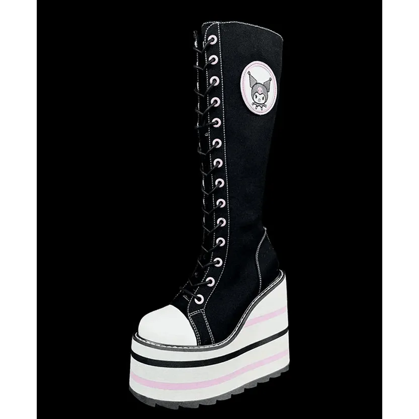 Funki Buys | Boots | Women's Platform Canvas Wedge Sneakers