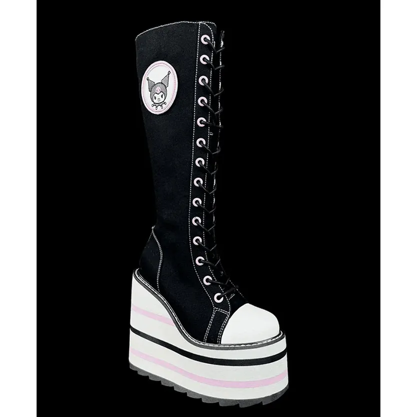 Funki Buys | Boots | Women's Platform Canvas Wedge Sneakers