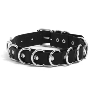 Funki Buys | Necklaces | Unisex Choker Necklace | Rings Studs