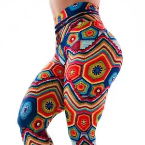 Funki Buys | Pants | Women High Waist Yoga Printed Leggings