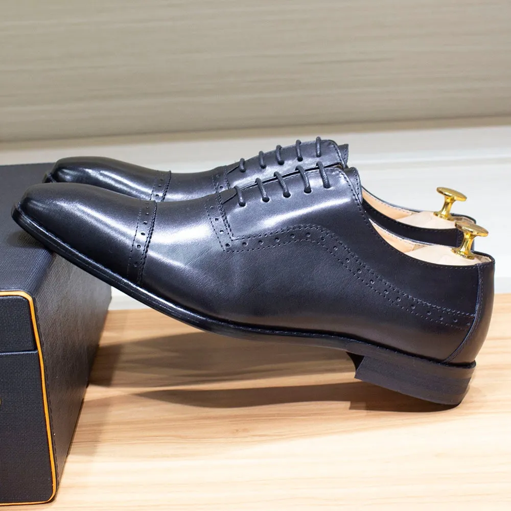 Funki Buys | Shoes | Men's Elegant Leather Oxford Brogue Shoe
