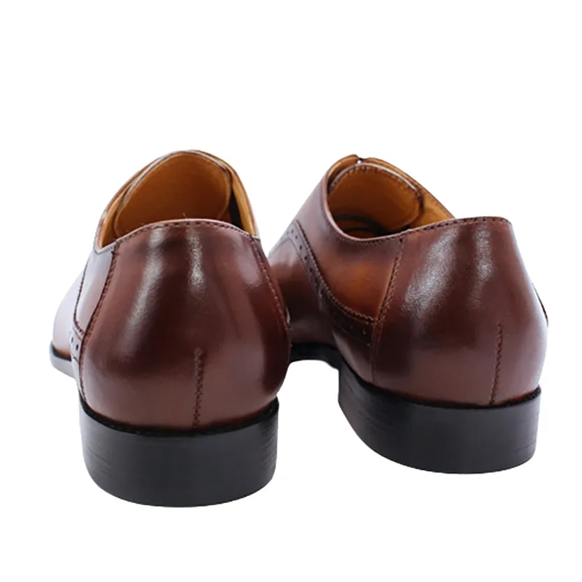 Funki Buys | Shoes | Men's Elegant Leather Oxford Brogue Shoe