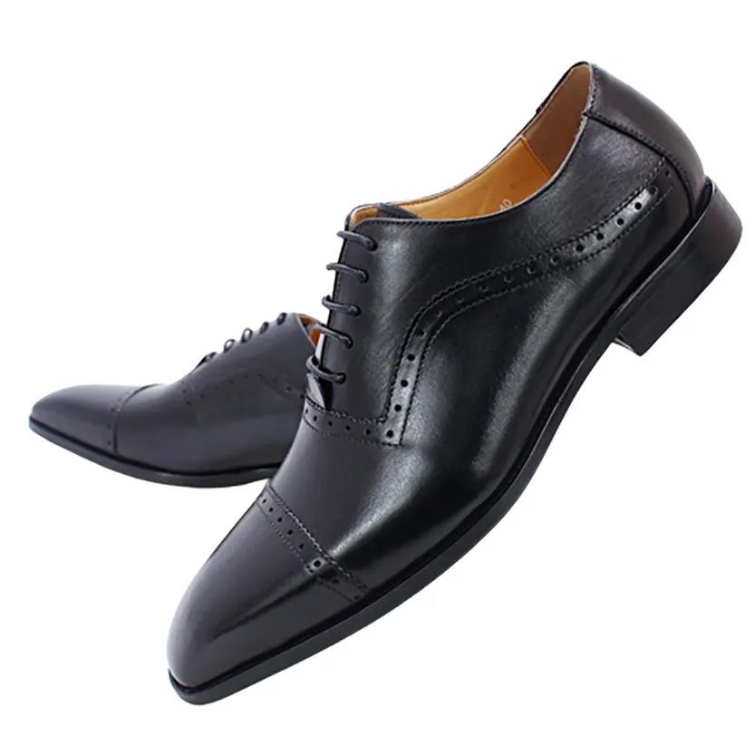 Funki Buys | Shoes | Men's Elegant Leather Oxford Brogue Shoe