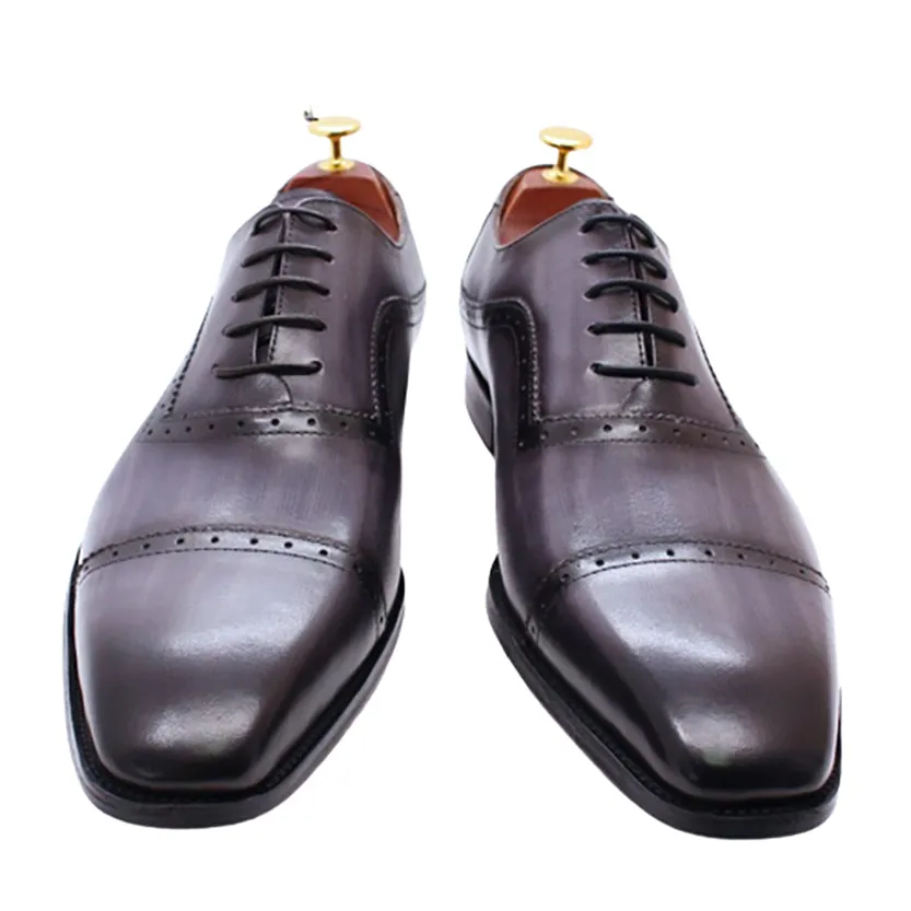 Funki Buys | Shoes | Men's Elegant Leather Oxford Brogue Shoe