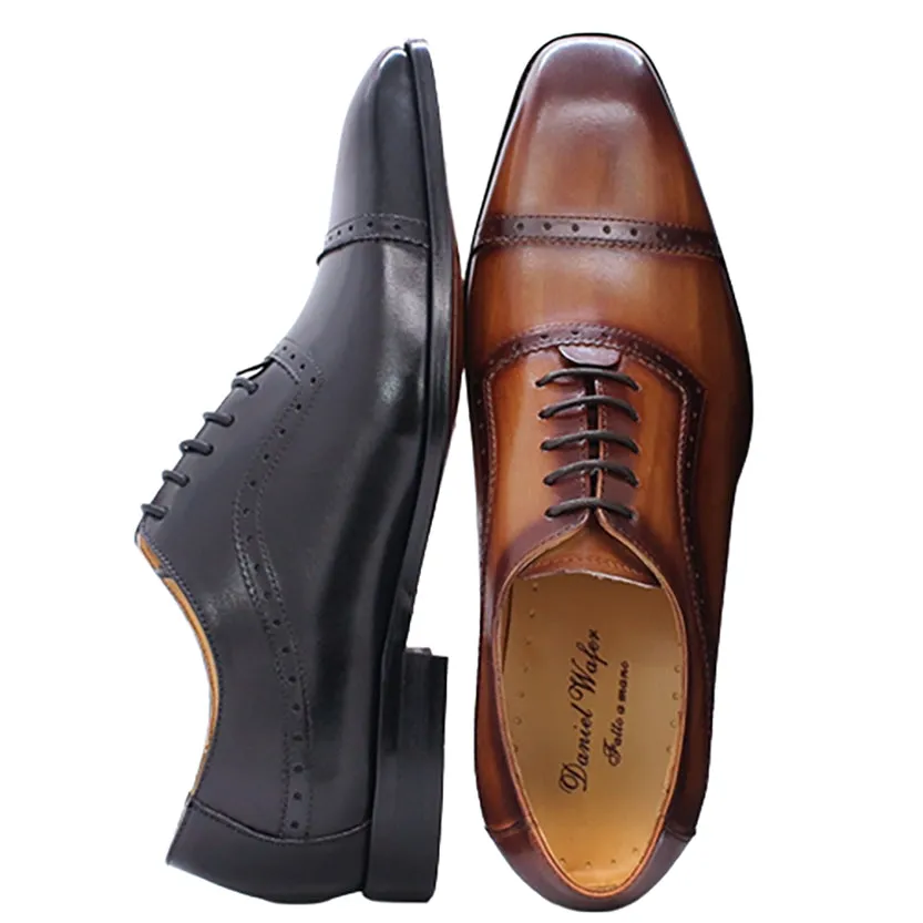 Funki Buys | Shoes | Men's Elegant Leather Oxford Brogue Shoe