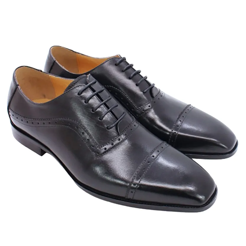 Funki Buys | Shoes | Men's Elegant Leather Oxford Brogue Shoe