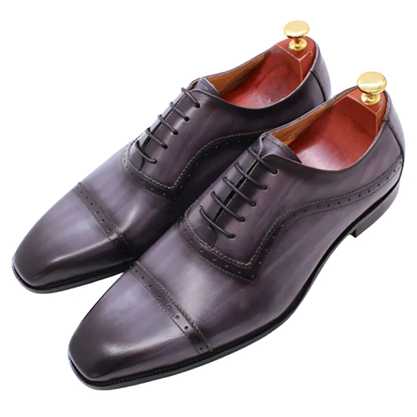 Funki Buys | Shoes | Men's Elegant Leather Oxford Brogue Shoe